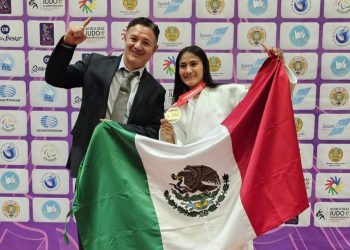 Isabel Huitrón se convierte en bicampeona del Mundial de Judo para Sordos