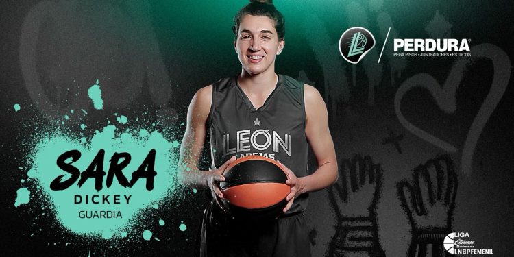 Sara Dickey es la nueva movedora de las Abejas de León Femenil