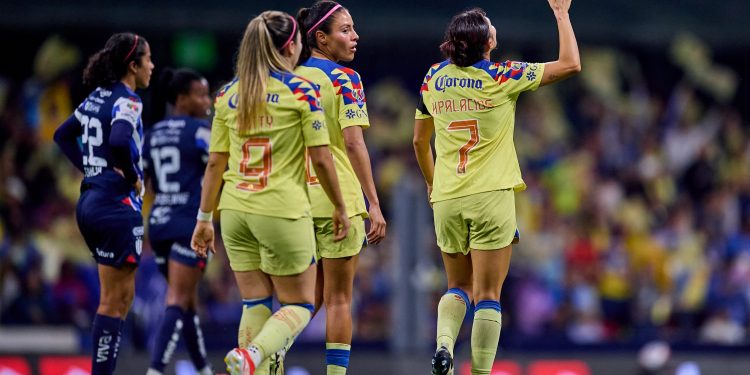 Toma ventaja América ante Rayadas en la Liga Mx Femenil