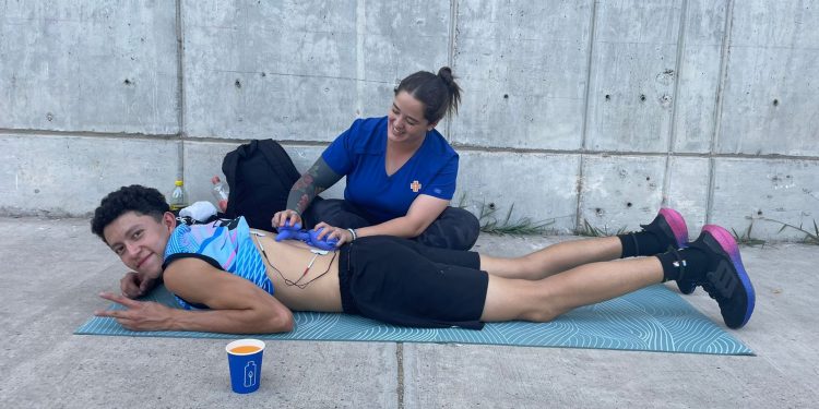 Equipo médico de CODE Guanajuato, al servicio de los deportistas guanajuatenses