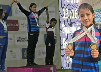 Dana Fuentes entrega par de oros para Guanajuato en clavados