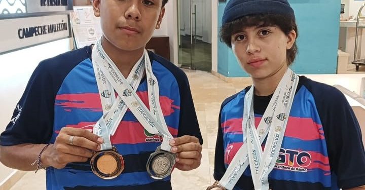 Entrega Guanajuato sus mejores pasos… Breaking da dos medallas en Campeche