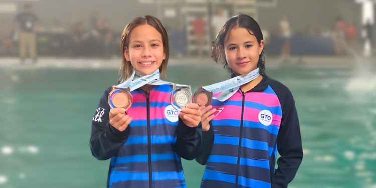 Clavadistas guanajuatenses, Sofía Lizbeth y Diana Yeretzi, brillan en el podio de Nacionales CONADE