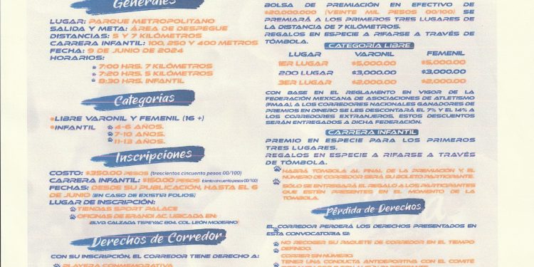 Presentan la primera edición de la carrera atlética «Corre por la Vida, Coloreando Sonrisas»