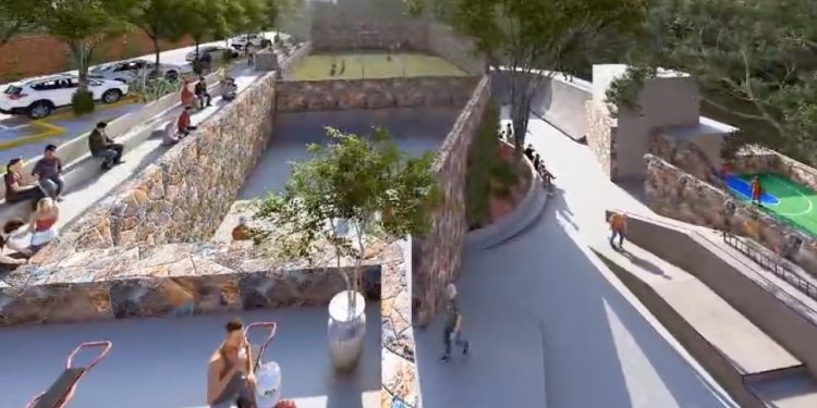 Construyen Bicipark y Cancha de Fútbol en la Capital