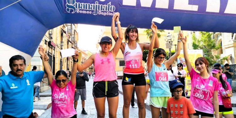 Éxito rotundo en la Carrera Atlética «Súper Mamás» 2024 en Guanajuato