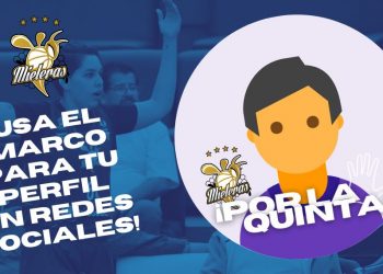 Apoya a las Mieleras con tu marco para tus redes sociales