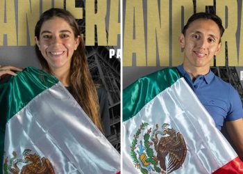 Alejandra Orozco y Emiliano Hernández, abanderados de México para París 2024