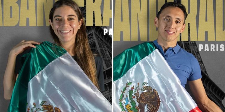 Alejandra Orozco y Emiliano Hernández, abanderados de México para París 2024