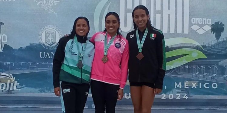 Sobresalen Arantxa Chávez y Esmeralda Navarro en el Centroamericano de Clavados