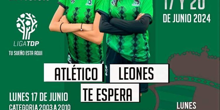 Atletico Leonés dice presente en la naciente Liga TDP Femenil