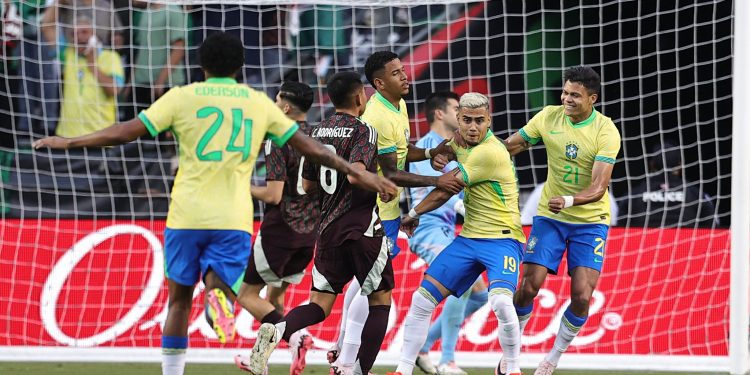 México Sufre Nueva Derrota, cae ante Brasil en Amistoso Previo a la Copa América 2024