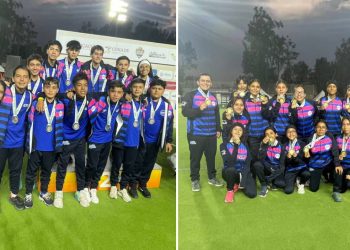 Guanajuato, con oro y plata en hockey sobre pasto Sub 15