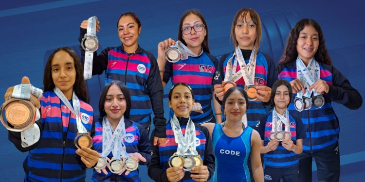 Brillan las Pesistas Guanajuatenses en los Juegos Nacionales CONADE