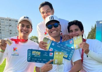 Nueva plaza olímpica para Matías Grande, ahora por equipos varonil