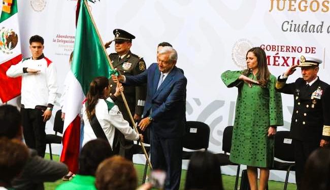 Abanderan a la Delegación Mexicana rumbo a los Juegos Olímpicos de París 2024