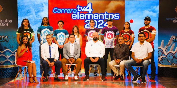 A la vista la carrera atlética TV4 Elementos