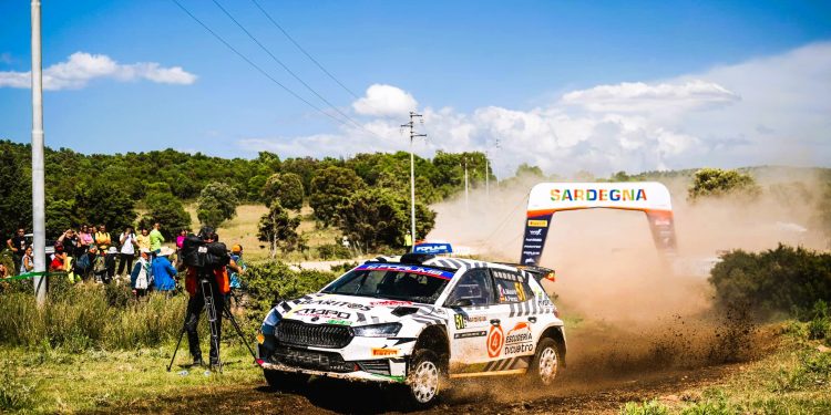Alejandro Mauro termina en la undécima posición en la categoría WRC2 Challenge en Italia
