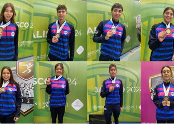 Cierra «con todo» el taekwondo guanajuatense en JN CONADE 2024