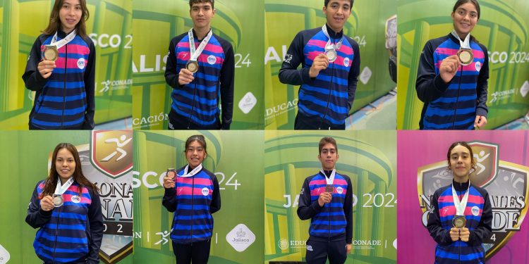 Cierra «con todo» el taekwondo guanajuatense en JN CONADE 2024