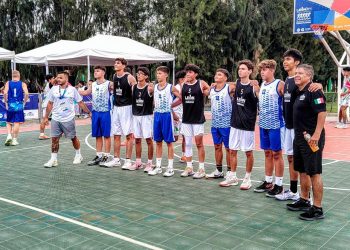 León lidera la primera jornada del basquetbol 3×3 en los Children’s Games