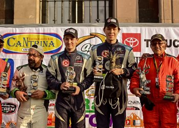 Gustavo Uriostegui y David Hernández se llevan el primer lugar absoluto del Rally Otomí