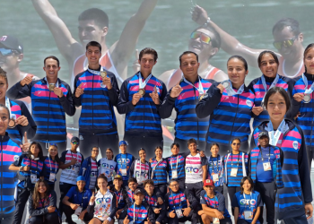 15 medallas en remo, para Guanajuato, en los Nacionales CONADE 2024