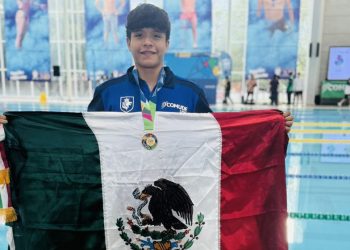 Entrega Omar Ruelas primer oro para León en Children’s Games 2024