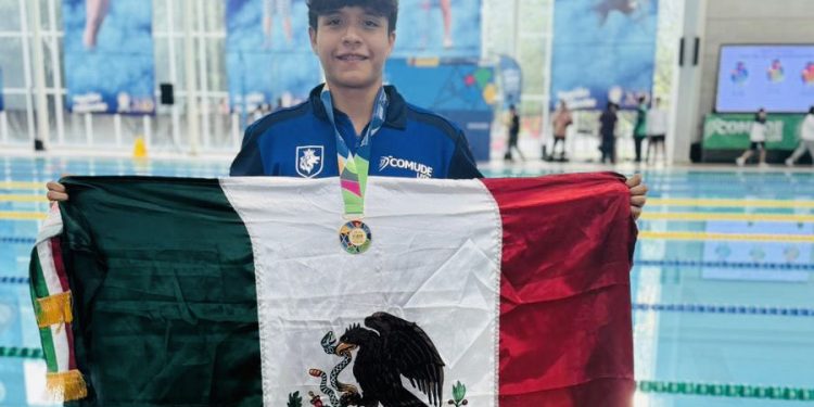 Entrega Omar Ruelas primer oro para León en Children’s Games 2024