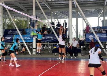 Intensa actividad inaugural de voleibol en los Children’s Games 2024