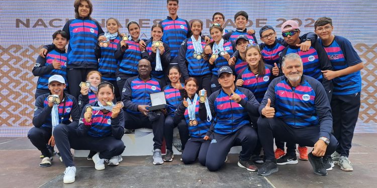 Guanajuato tercer lugar en remo, en los Juegos Nacionales CONADE 2024