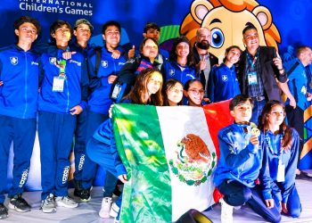 Logran atletas leoneses cosecha de 15 medallas en el cierre de los International Children’s Games 2024