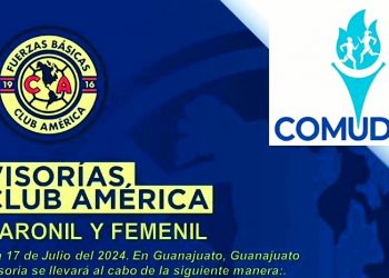 El Club América busca talento en Guanajuato Capital