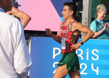 Ricardo Ortiz con aceptable actuación en los 20km de marcha en París 2024
