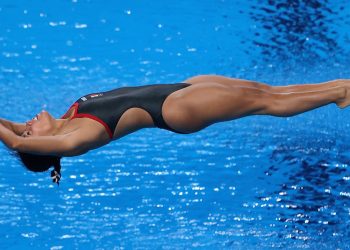 En su debut olímpico, Alejandra Estudillo clasifica a la final de trampolín 3m