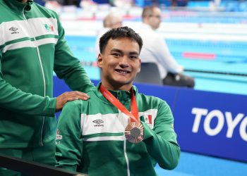 ¡De Bronce! Ángel Camacho aporta bronce para México en los 100m libres