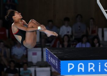 Gabriela Agúndez y Alejandro Orozco quedan cerca del podio en la plataforma 10m