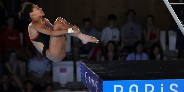 Gabriela Agúndez y Alejandro Orozco quedan cerca del podio en la plataforma 10m