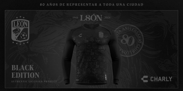 ¡Elegante! Presume Club León playera edición especial por su 80 aniversario