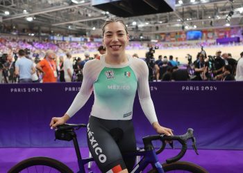 Daniela Gaxiola consigue sexto lugar histórico en keirin femenil de Juegos Olímpicos