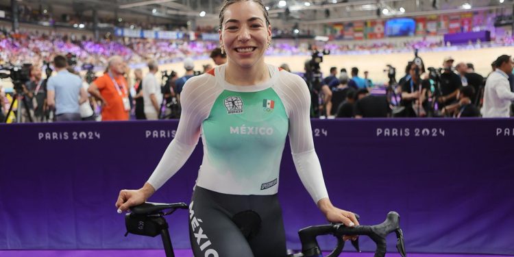 Daniela Gaxiola consigue sexto lugar histórico en keirin femenil de Juegos Olímpicos