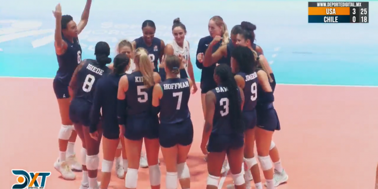 Estados Unidos confirma su etiqueta de favorito en la Copa Panamericana de Voleibol Femenil