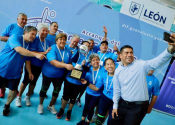 Salvatierra se corona como campeón del Torneo Estatal de Cachibol Mixto para Personas Adultas Mayores