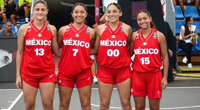 Avanza México a cuartos de final en el Campeonato Mundial FIBA 3X3 U-18