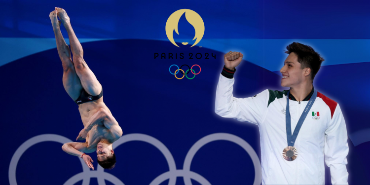 Osmar Olvera le entrega a México su quinta medalla en París 2024