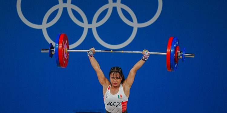 Janeth Gómez, octavo lugar en halterofilia de París 2024