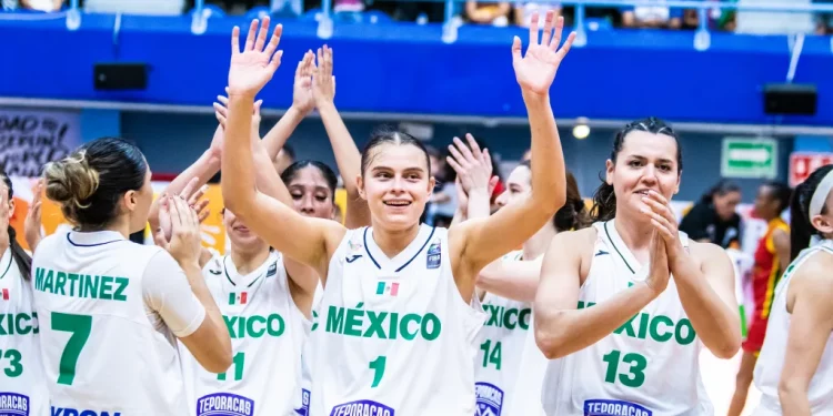 México arranca con triunfo el preclasificatorio a la Copa del Mundo de basquetbol femenil