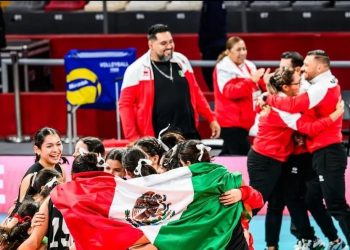México avanza a cuartos de final en Mundial Femenil de Voleibol de Sala Sub-17