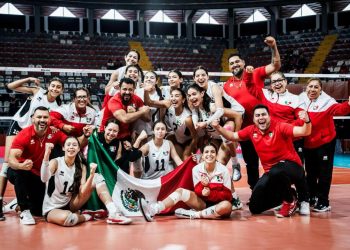 México avanza a octavos de final en Mundial Femenil de Voleibol de Sala Sub-17