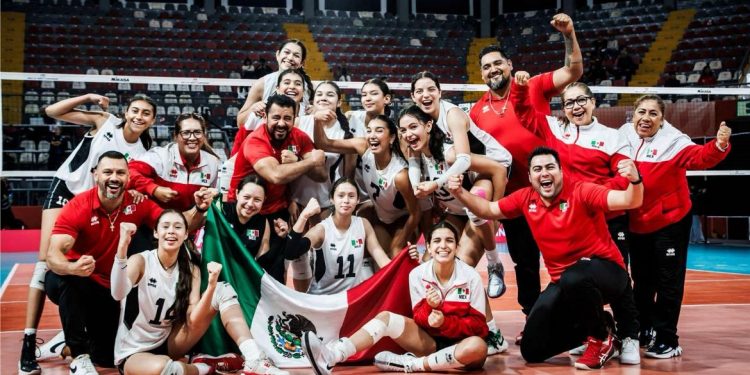 México avanza a octavos de final en Mundial Femenil de Voleibol de Sala Sub-17